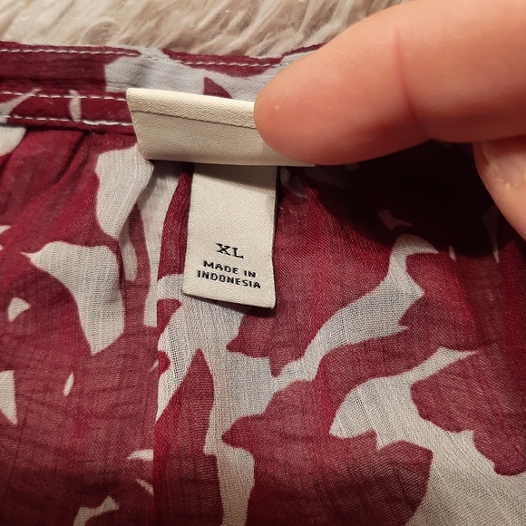 A New Day Sheer Blouse Size XL - Picture 2 of 10